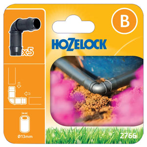 Hozelock 90° Elbow Connector (Pack of 5) image 0