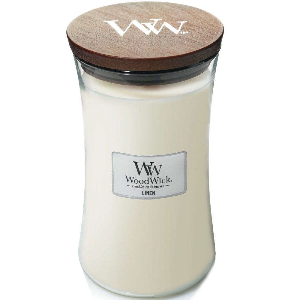 WoodWick Large Jar Linen image 0