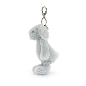 Jellycat Bashful Silver Bunny Bag Charm image 1