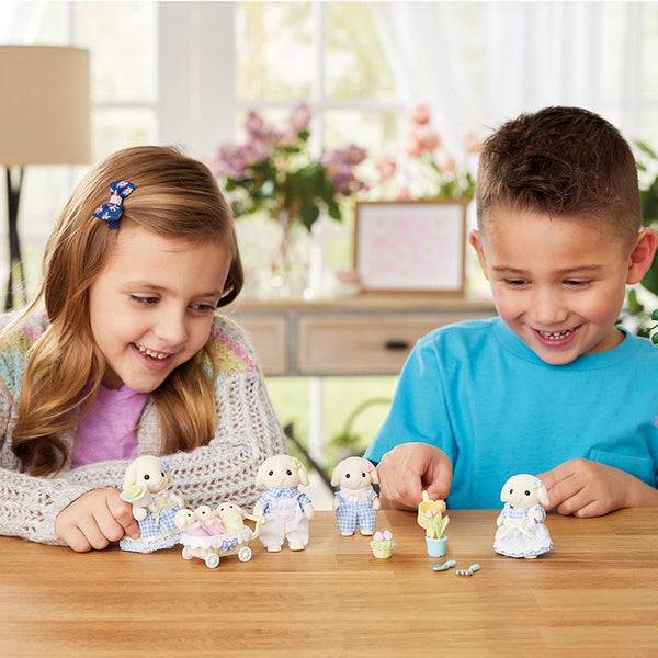 Sylvanian Families Flora Rabbit Family image 4