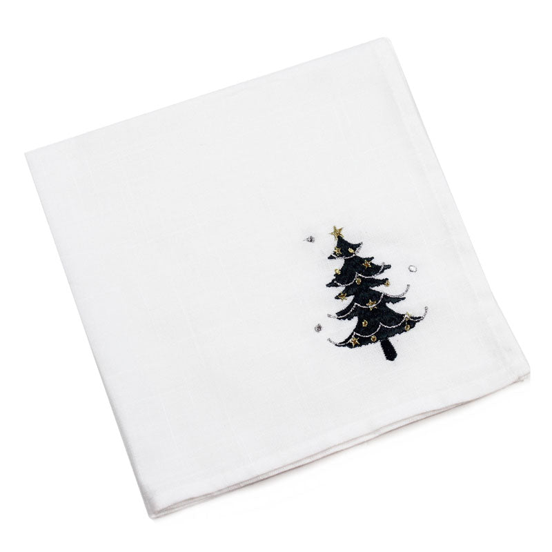 Peggy Wilkins Metallic Tree Napkins (Pack of 4) image 0
