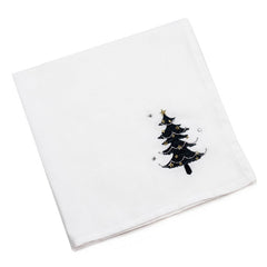 Peggy Wilkins Metallic Tree Napkins (Pack of 4) image 0