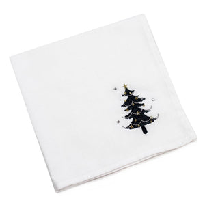 Peggy Wilkins Metallic Tree Napkins (Pack of 4) image 0