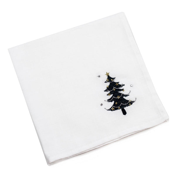 Peggy Wilkins Metallic Tree Napkins (Pack of 4) image 0