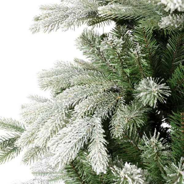 Everlands Frosted Green Sunndal Fir Artificial Christmas Tree - 7ft / 2.1m image 6