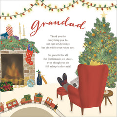 Woodmansterne Grandad Christmas Card image 0
