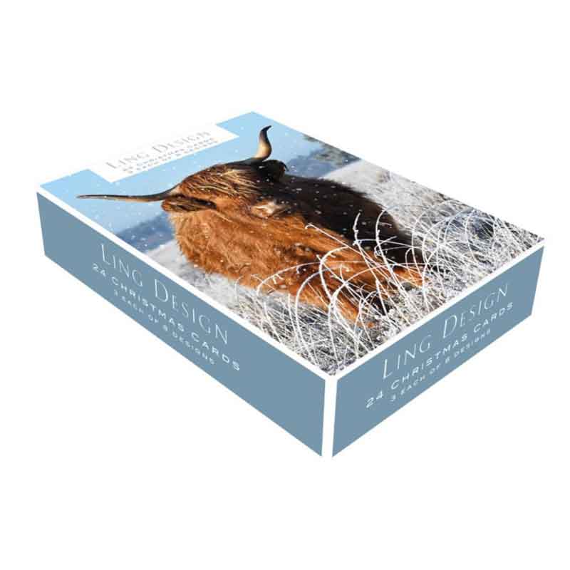 Ling Design Big Value Box - Christmas Animals (Pack of 24) image 0