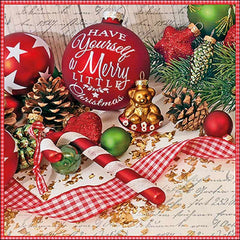 Ambiente Paper Napkins - Merry Little Christmas (Pack of 20) image 0