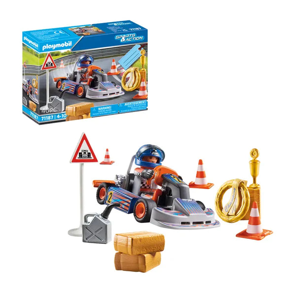 PLAYMOBIL Go-Kart Racer Gift Set image 0