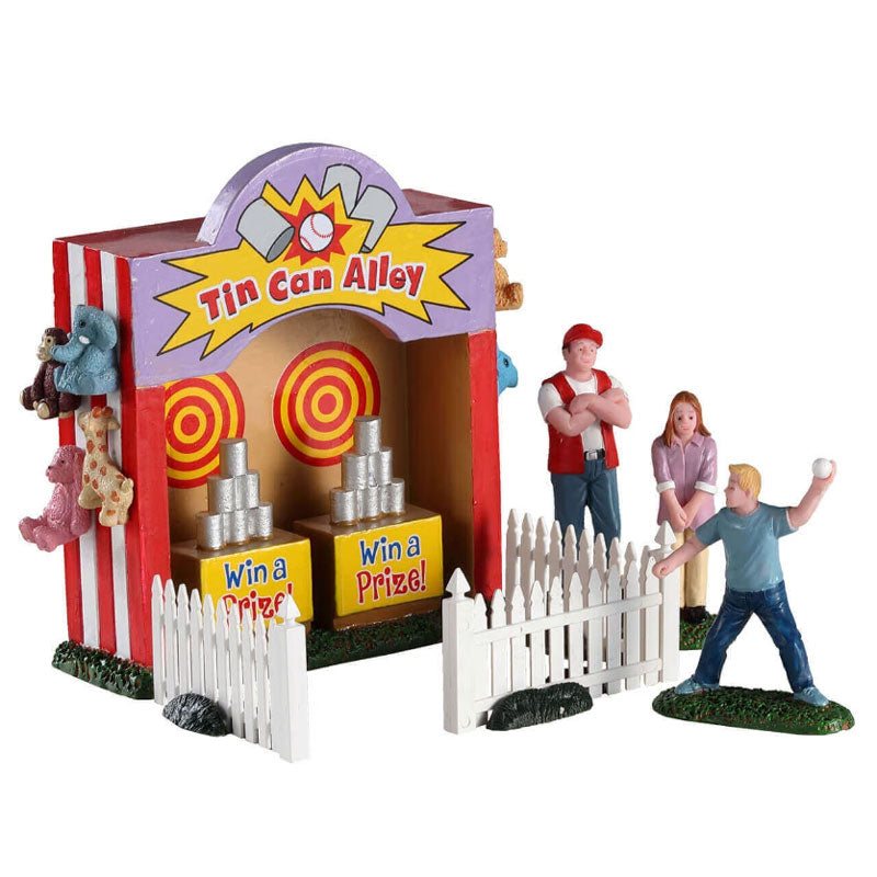 Lemax Tin Can Alley (Set of 7) image 0