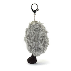 Jellycat Amuseables Storm Cloud Bag Charm - Grey image 3
