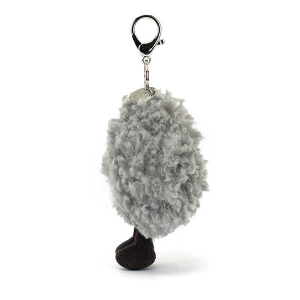 Jellycat Amuseables Storm Cloud Bag Charm - Grey image 3
