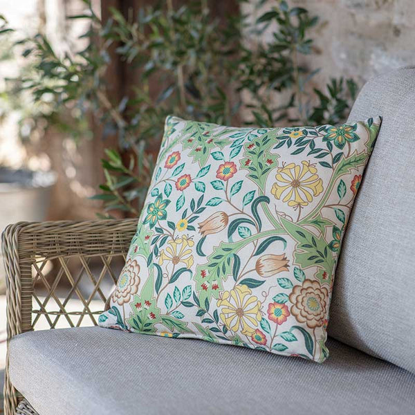 Bramblecrest Square Scatter Cushion, 45 x 45cm - RHS Bright Wildflower image 2