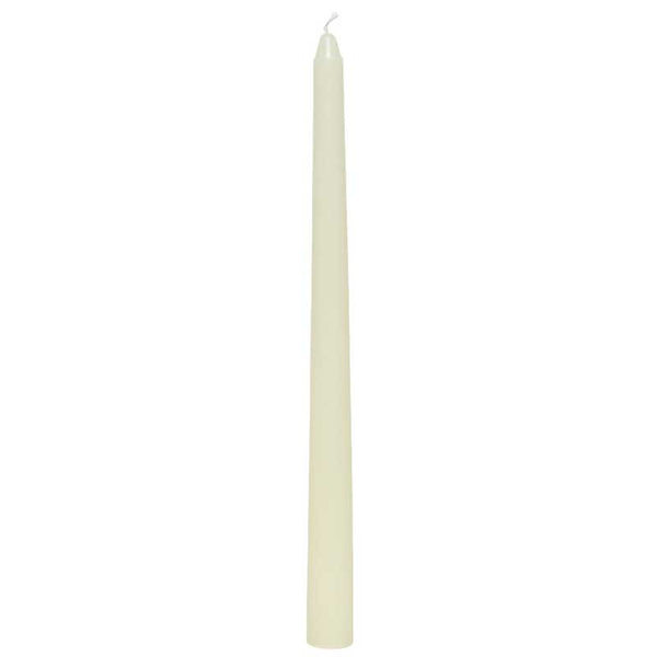 Decoris Ivory Dinner Candles (Pack of 12) image 1