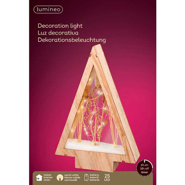 Lumineo Micro LED Triangle Decoration Light image 2