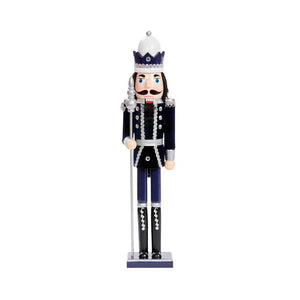 Three Kings Navy &amp; Silver Nutcracker (Assorted Designs) image 7
