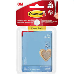 Command™ Mini Hooks - Transparent image 0