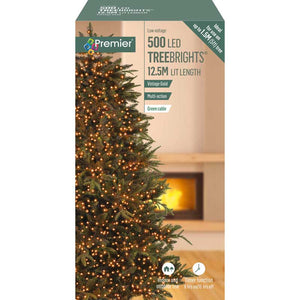 Premier 500 Multi-Action LED TREEBRIGHTS with Timer - Vintage Gold image 1
