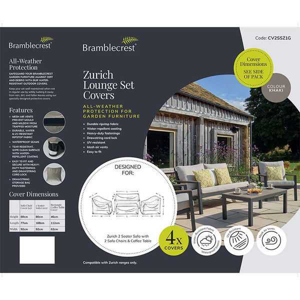 Bramblecrest Covers for Zurich Lounge Set image 1