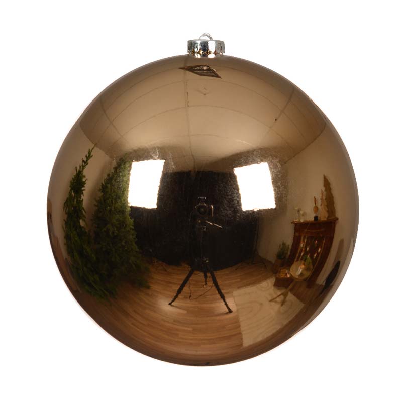 Decoris XL Shatterproof Bauble in Pecan Brown image 0