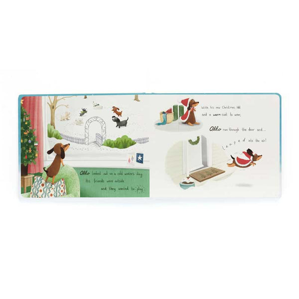 Jellycat Otto's Snowy Christmas Book image 1