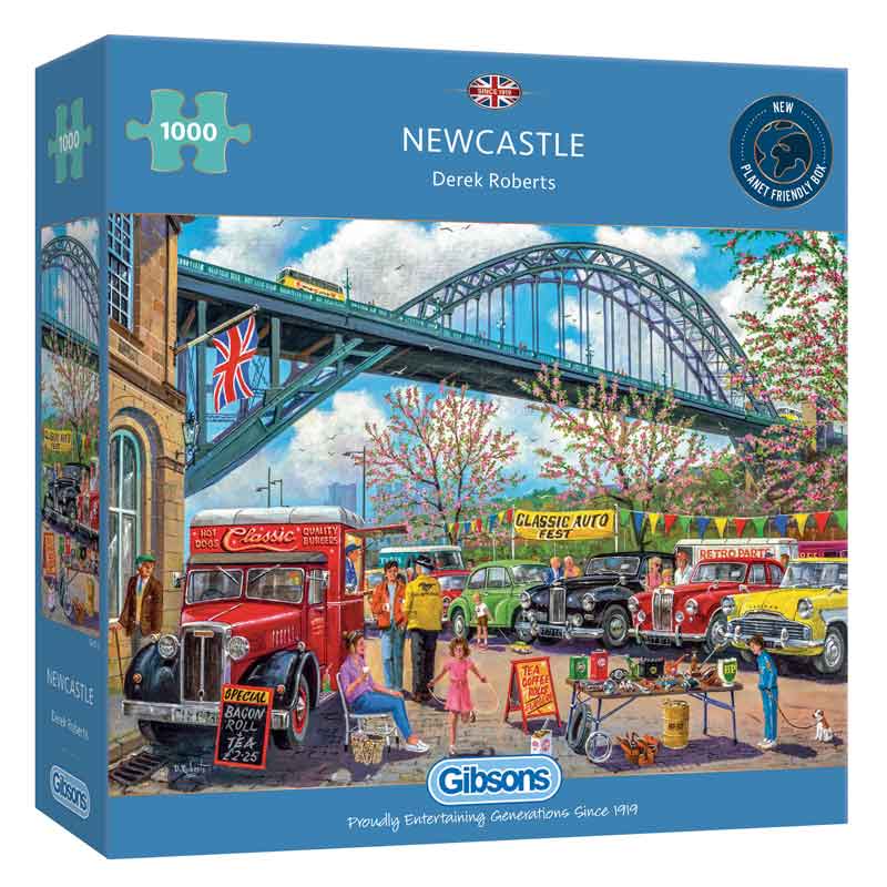 Gibsons Newcastle 1000 Piece Jigsaw Puzzle image 0