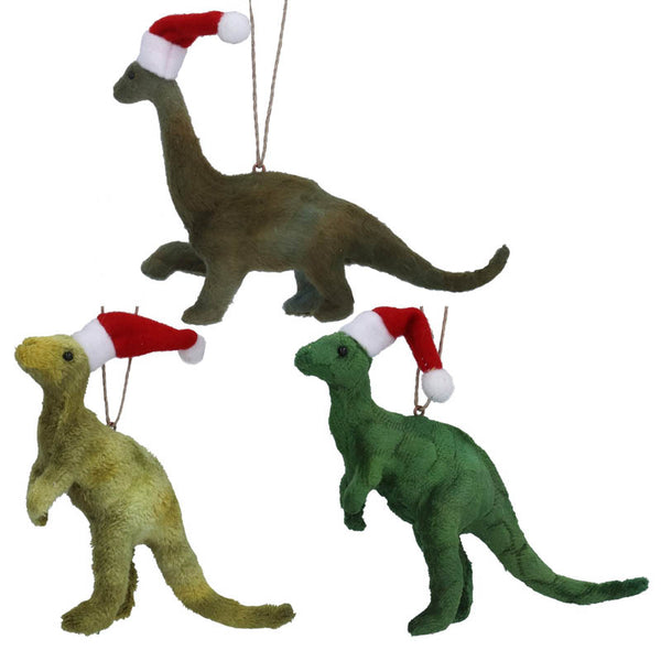 Gisela Graham Dinosaur with Santa Hat (Assorted Designs) image 0