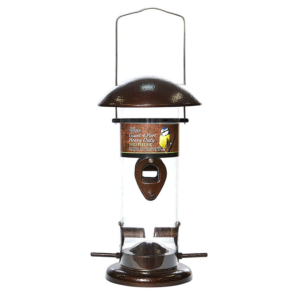 Tom Chambers Giant Heavy Duty 4-Port Seed Feeder image 0