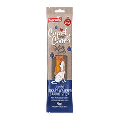 Cupid & Comet Jumbo Turkey Wrapped Carrot Stick image 0