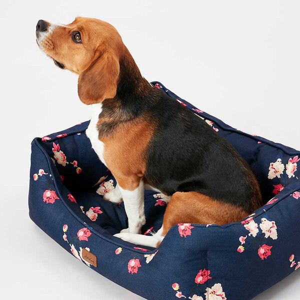 Joules Floral Box Dog Bed image 1