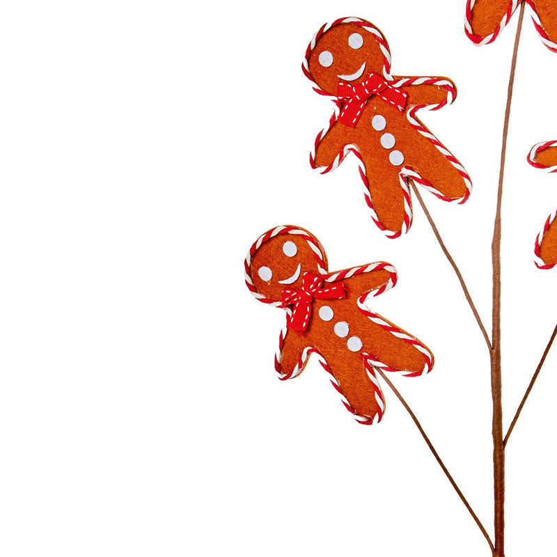 Premier Felt Gingerbread Spray (72cm) image 0
