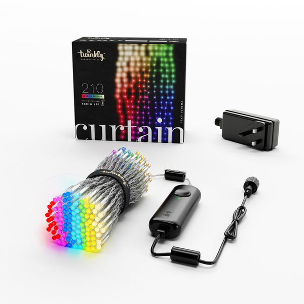 Twinkly App-Controlled LED Curtain Lights - Gen II image 1
