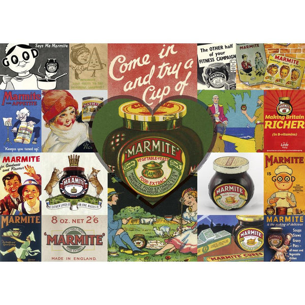 Gibsons Vintage Marmite 1000 Piece Jigsaw Puzzle image 0