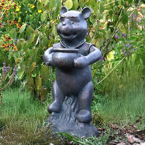 Home & Garden UK Large Pooh Bear Garden Statue image 0