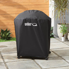 Weber Premium Barbecue Cover for Q 1000N & Q 2000N Series with Compact Stand image 0