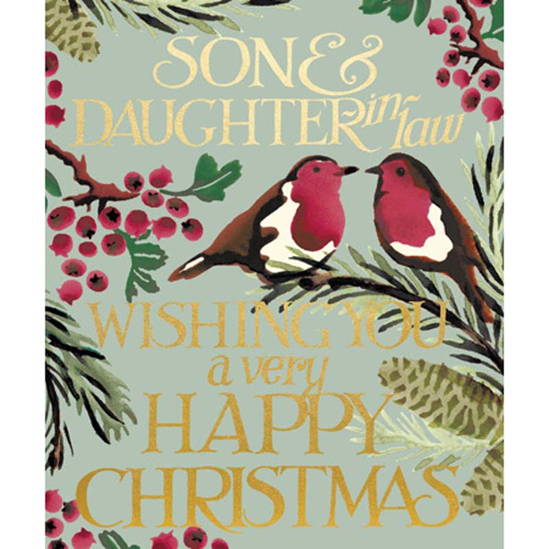 Woodmansterne Son & Daughter-in-law Christmas Card image 0