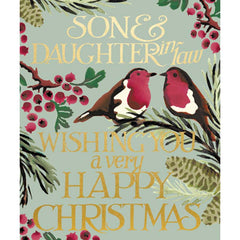 Woodmansterne Son & Daughter-in-law Christmas Card image 0