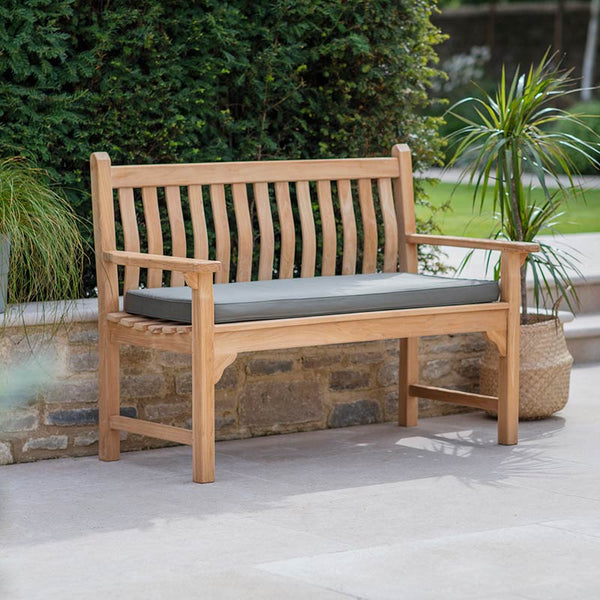 Bramblecrest 2-Seat Garden Bench Cushion - Taupe image 0