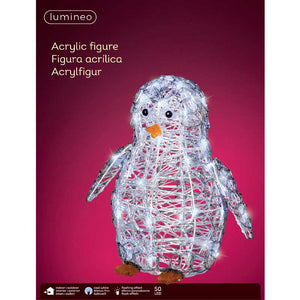 Lumineo LED Flashing Acrylic Penguin image 1