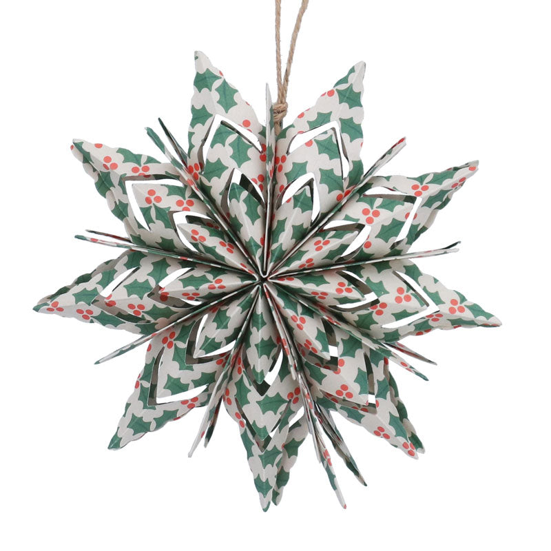 Gisela Graham Fretwork Paper Snowflake image 0