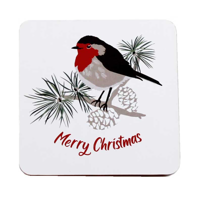 Peggy Wilkins Winter Hedgerow Coasters (Pack of 4) image 0