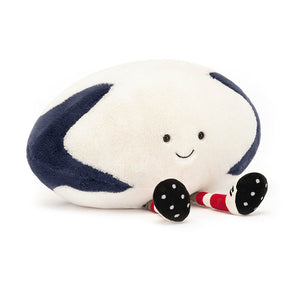 Jellycat Amuseables Sports Rugby Ball image 0