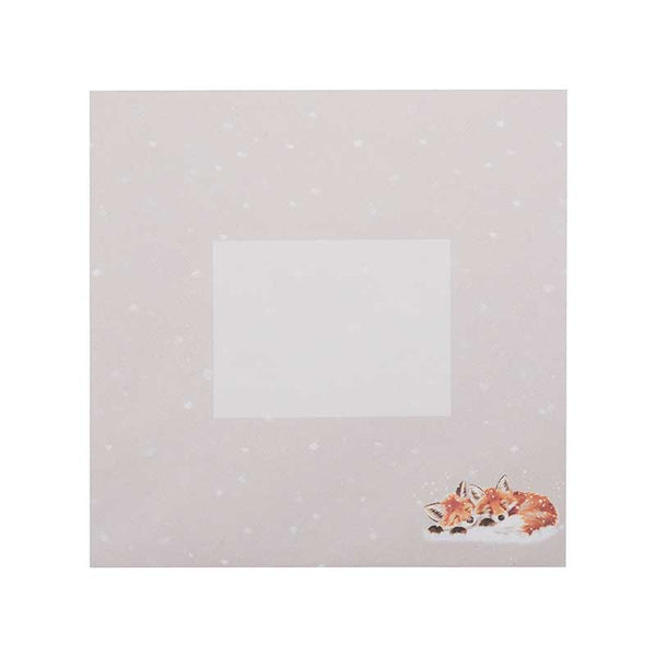 Wrendale Designs Luxury Boxed Cards - Foxes In The Snow (Pack of 8) image 2