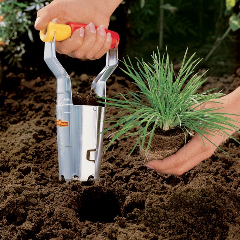 Wolf Garten Bulb Planter with Fixed Handle image 0