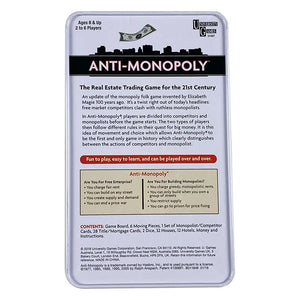 Anti-Monopoly Mini Tin Trading Game image 1