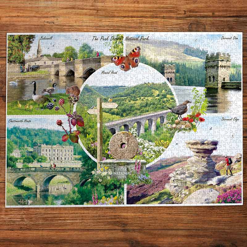 Gibsons The Peak District 1000 Piece Puzzle image 0