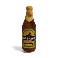 CatwalkDog Wagners Irish Cider Bottle Plush Dog Toy image 0
