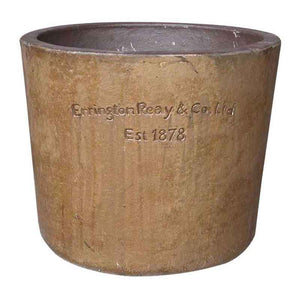 Errington Reay & Co. Ltd Courtyard Round Planter Old Leather (Small S3) image 0