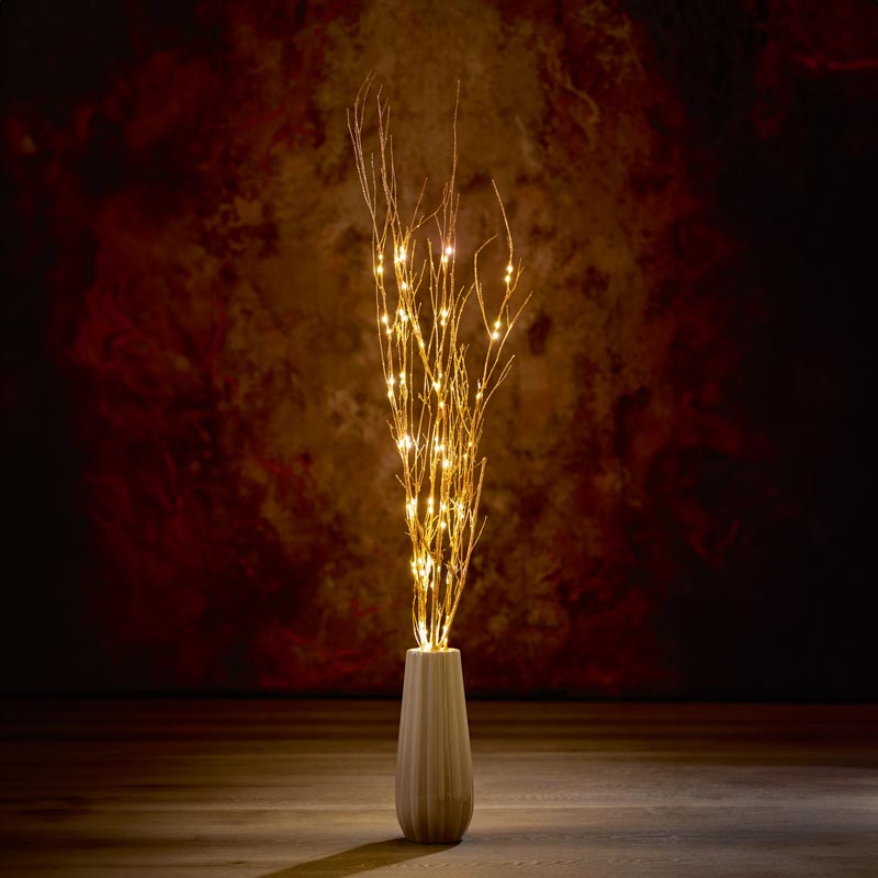 Premier Rose Gold Lit Twigs image 0