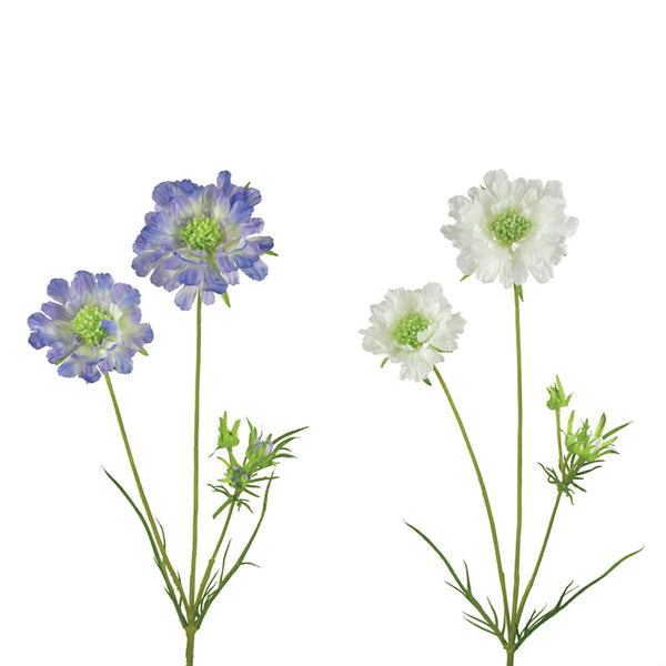 Floralsilk Scabiosa Spray (84cm) image 0